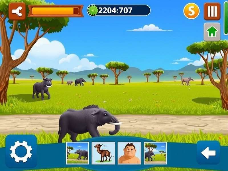 Samosas Safari Game Screenshot